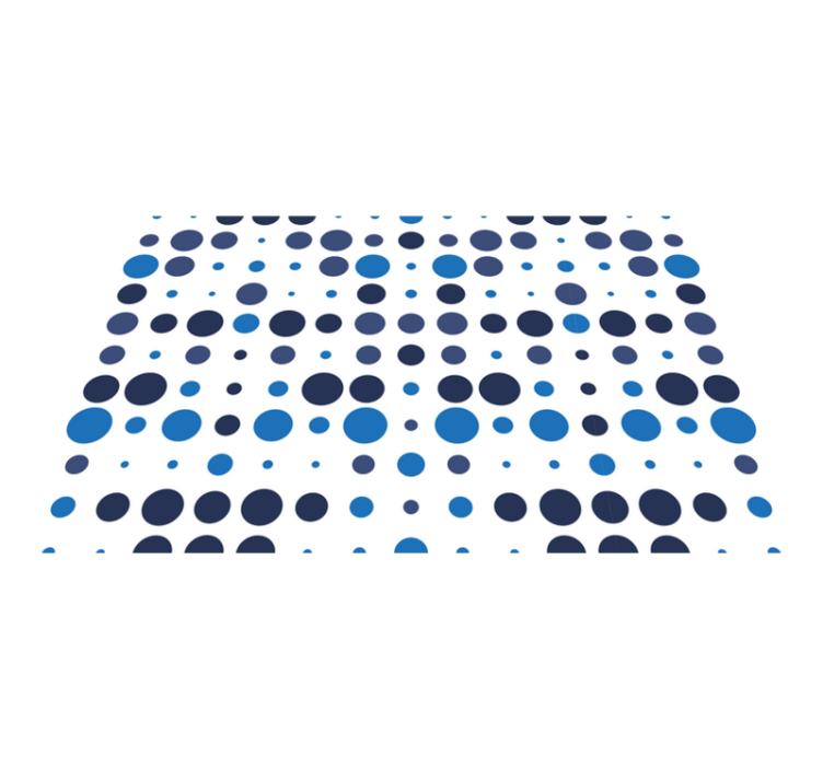 질감이 있는 식탁보 원형 패턴 표면 - TenStickers