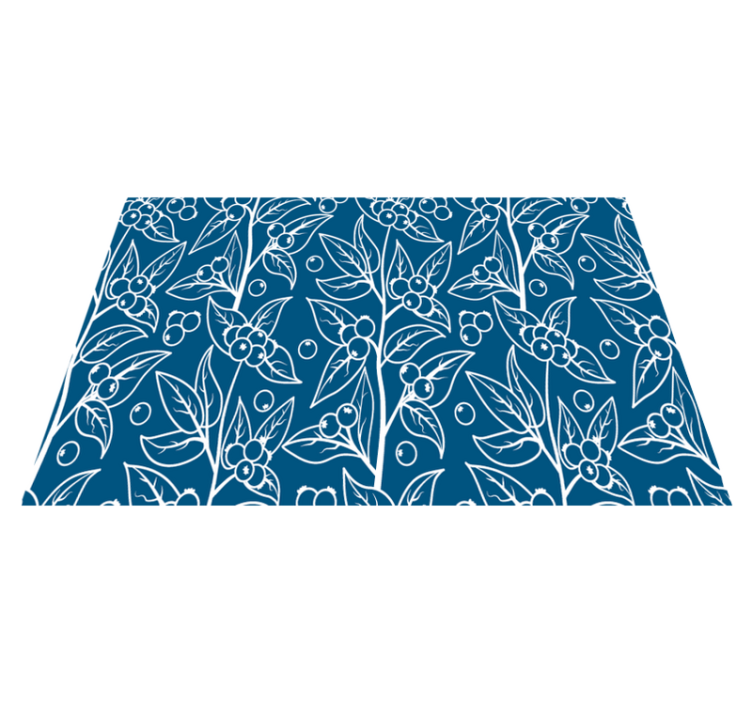 질감이 있는 식탁보 섬세한 꽃무늬 - TenStickers