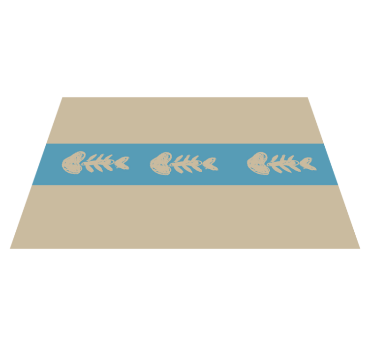 벽난로 카프리초소 독특한 생선뼈 패턴 - TenStickers