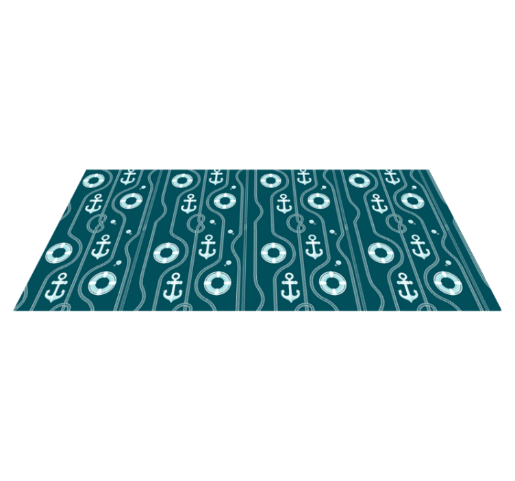 벽난로 카프리초소 항해용 앵커 모티프 - TenStickers