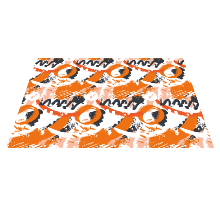 질감이 있는 식탁보 추상적인 컬러 패턴 - TenStickers