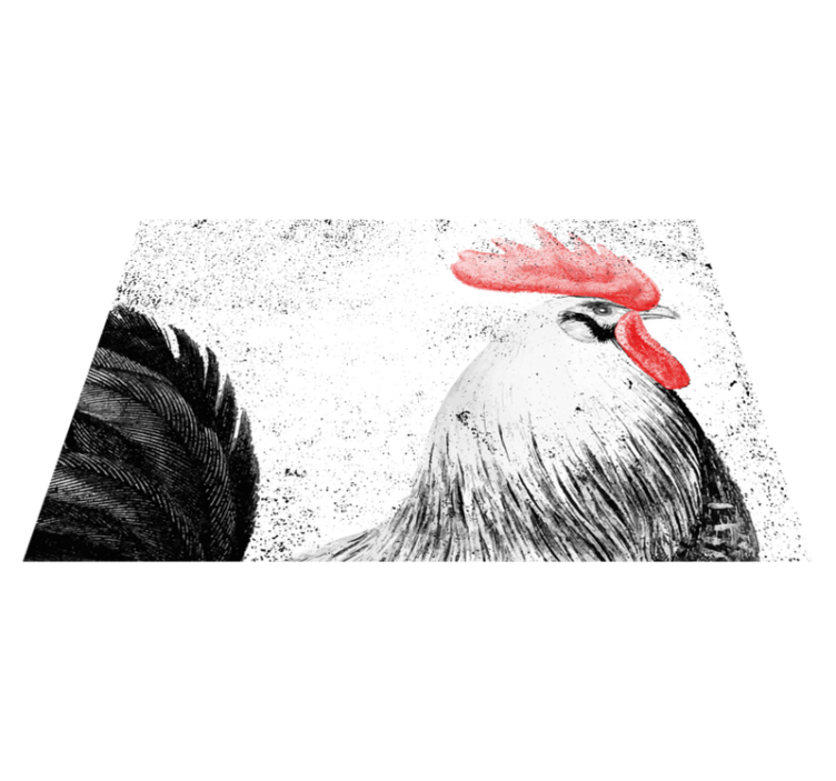 벽난로 카프리초소 수탉 일러스트 - TenStickers