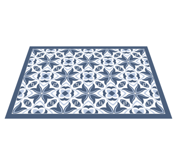 질감이 있는 식탁보 세련된 식물 모티프 - TenStickers