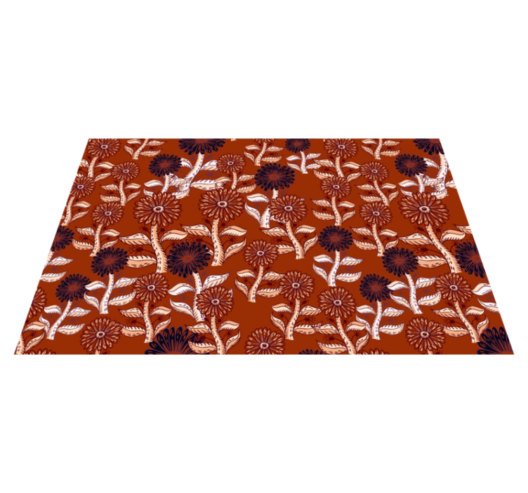 벽난로 카프리초소 꽃무늬 식기 세트 - TenStickers