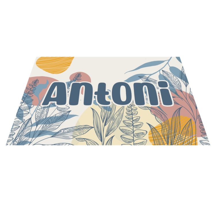 벽난로 카프리초소 스타일리시 네임 디자인 - TenStickers