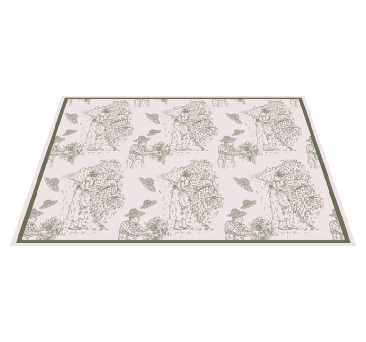 벽난로 카프리초소 자연의 수확 장면 - TenStickers