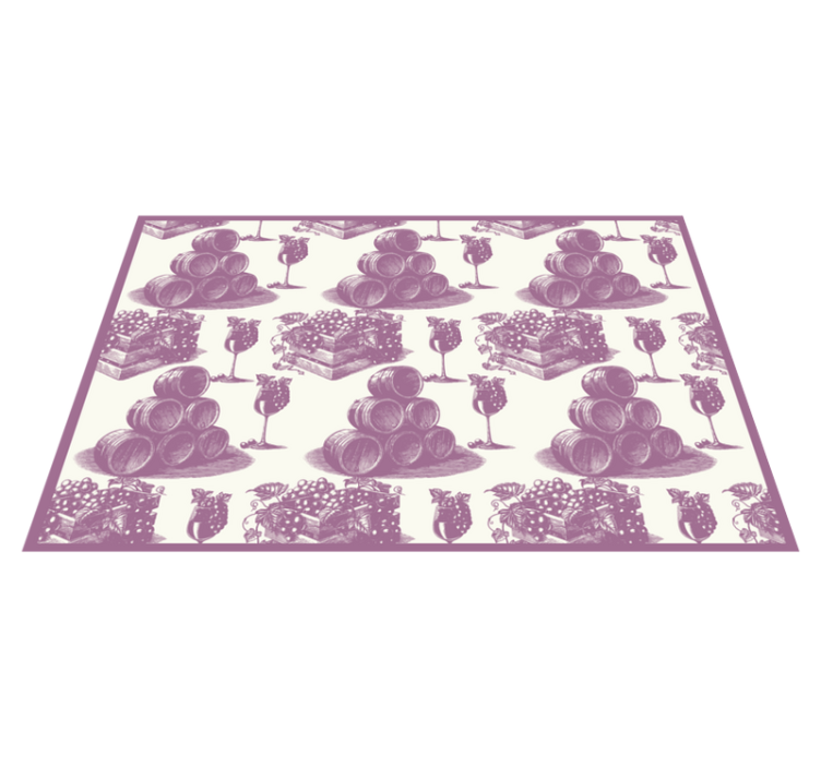 현대식 식탁보 와인 배럴 스택 - TenStickers