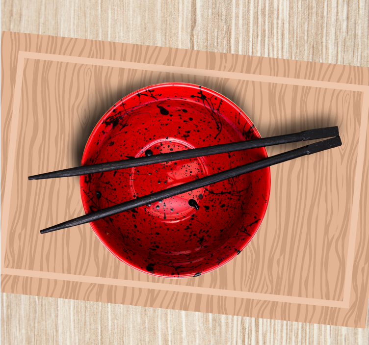 천연 나무 바닥 질감 플레이스매트 - TenStickers