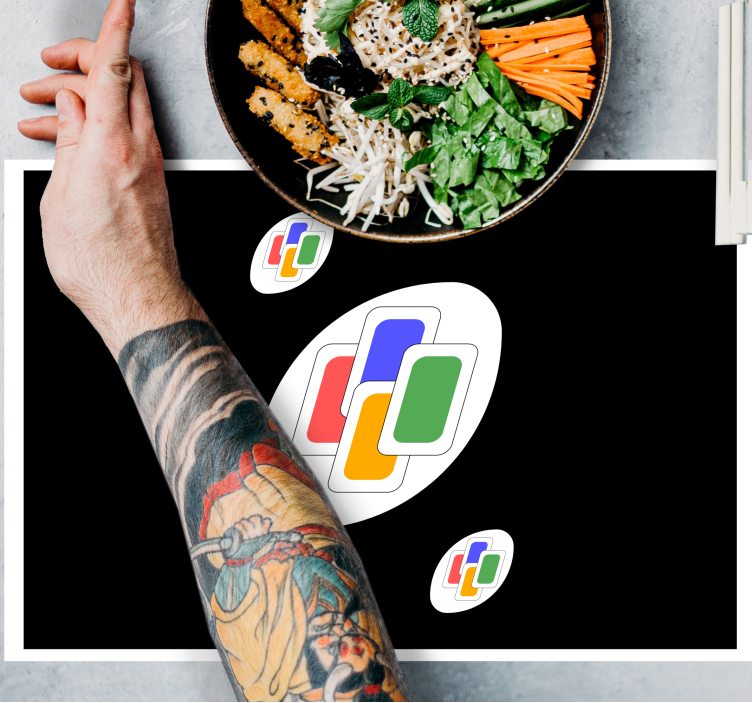 우노카드 컬러체인지 오리지널 플레이스매트 - TenStickers