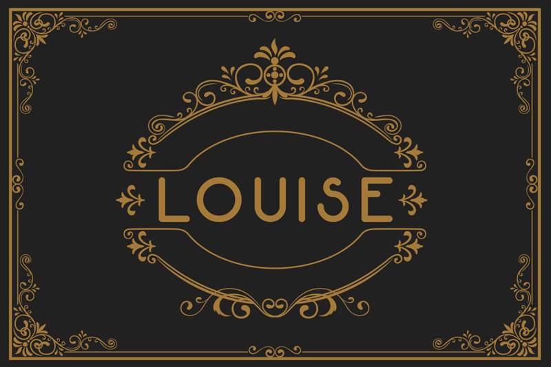 맞춤형 이름 플레이스 매트 장식 - TenStickers