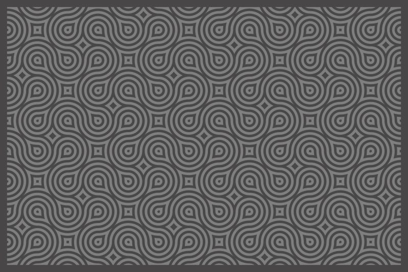 질감이 있는 식탁보 추상 소용돌이 패턴 - TenStickers