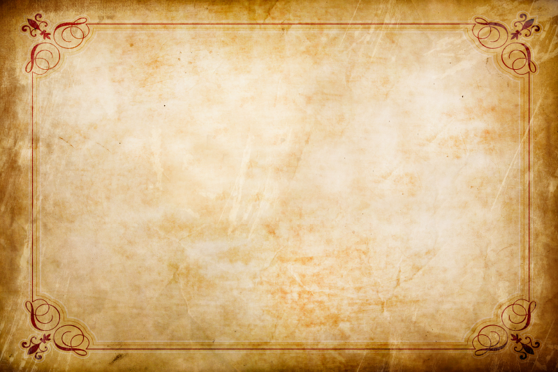 빈티지 종이 질감 플레이스 매트 - TenStickers