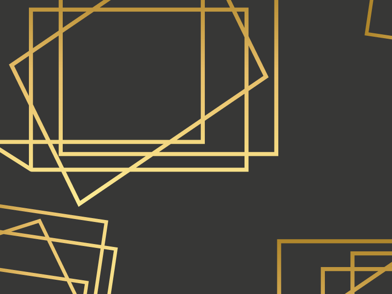 기하학적 모양 우아한 플레이스 매트 - TenStickers