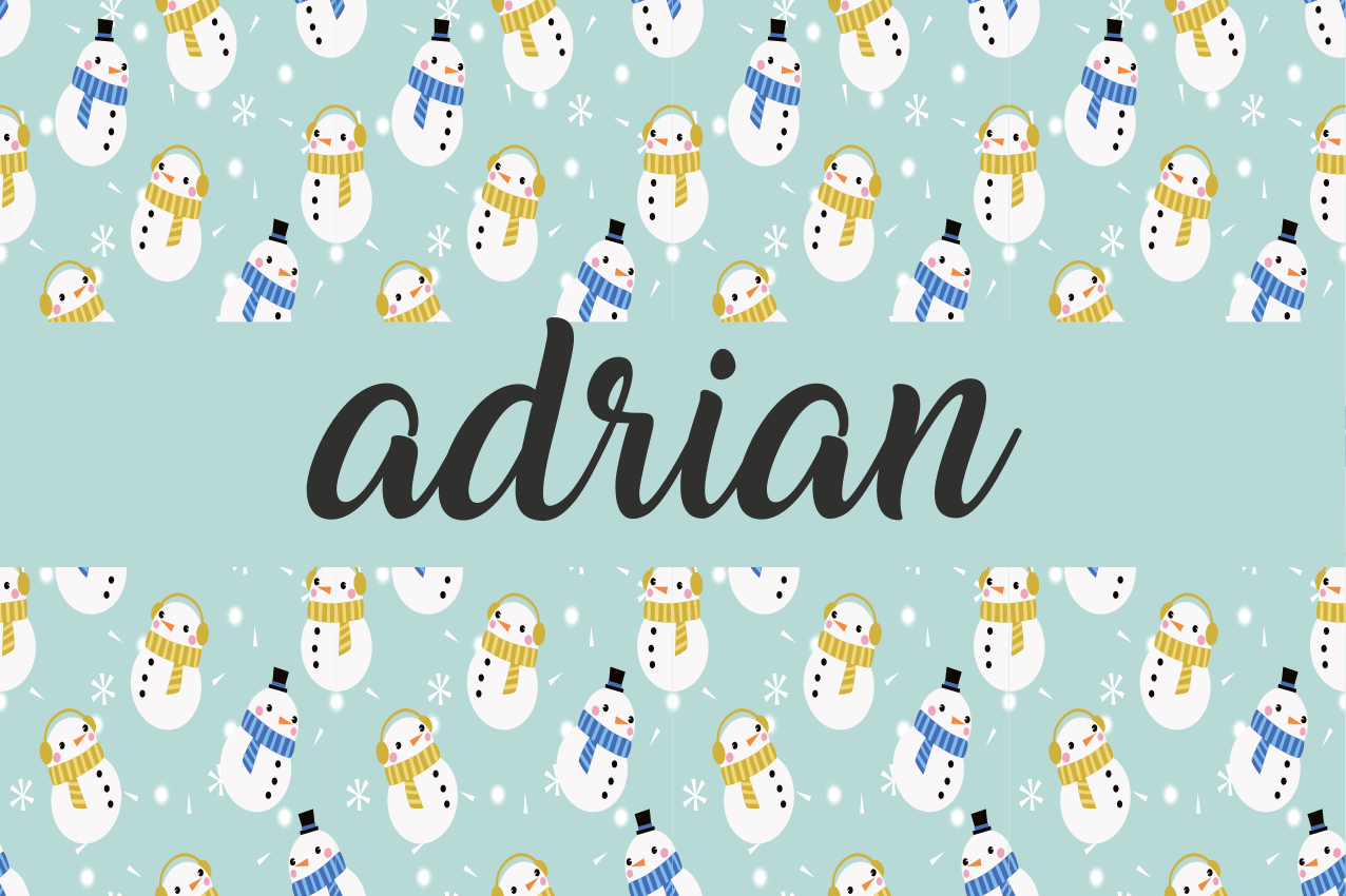 크리스마스 식탁보 눈사람 맞춤 디자인 - TenStickers