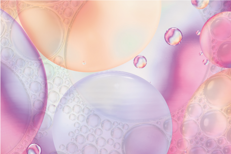 질감이 있는 식탁보 방울 같은 다채로운 표면 - TenStickers