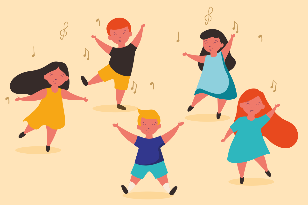 홈 플레이스 매트 댄스 아이 - TenStickers