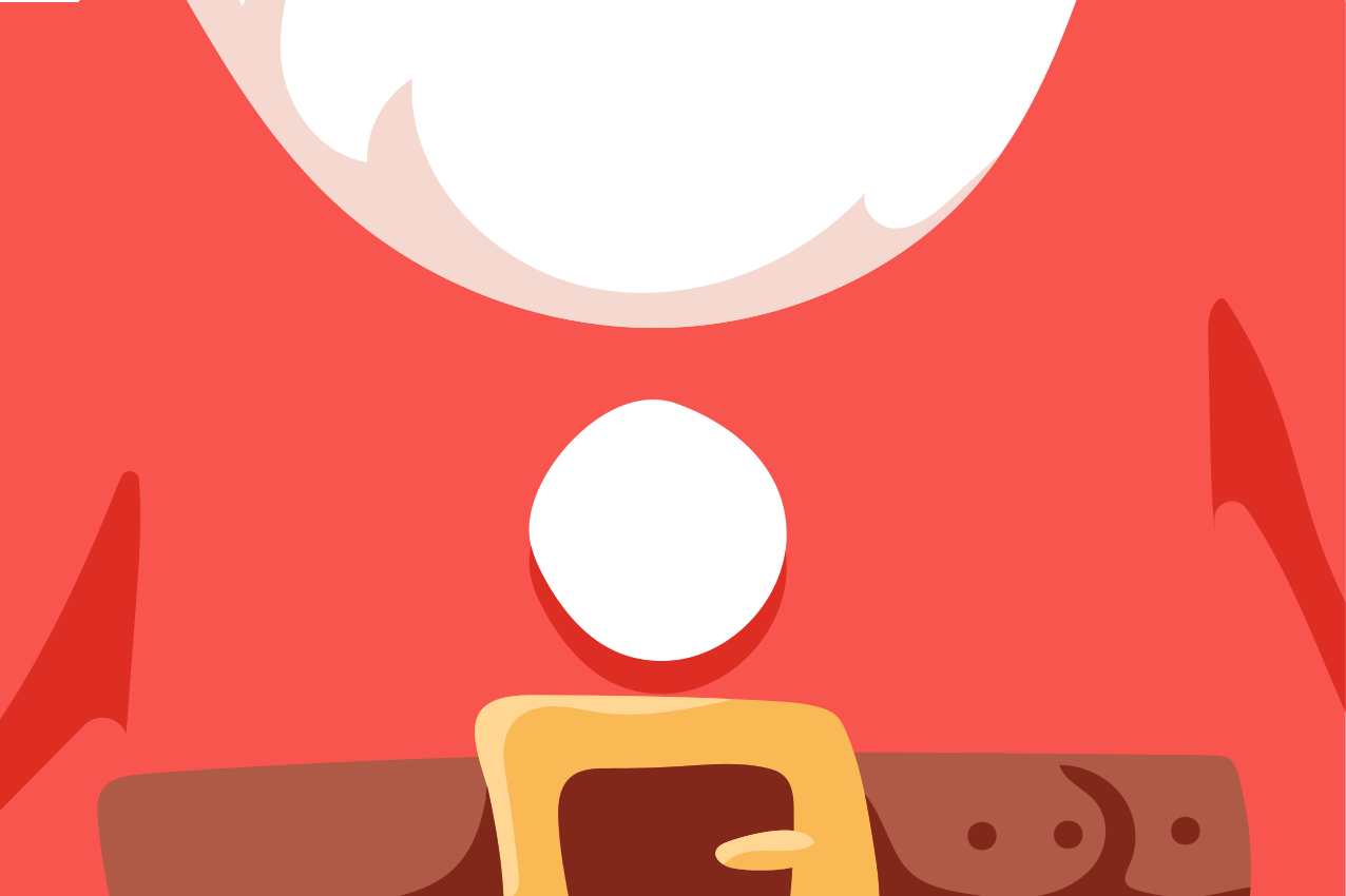 크리스마스 식탁보 산타클로스 티셔츠 - TenStickers