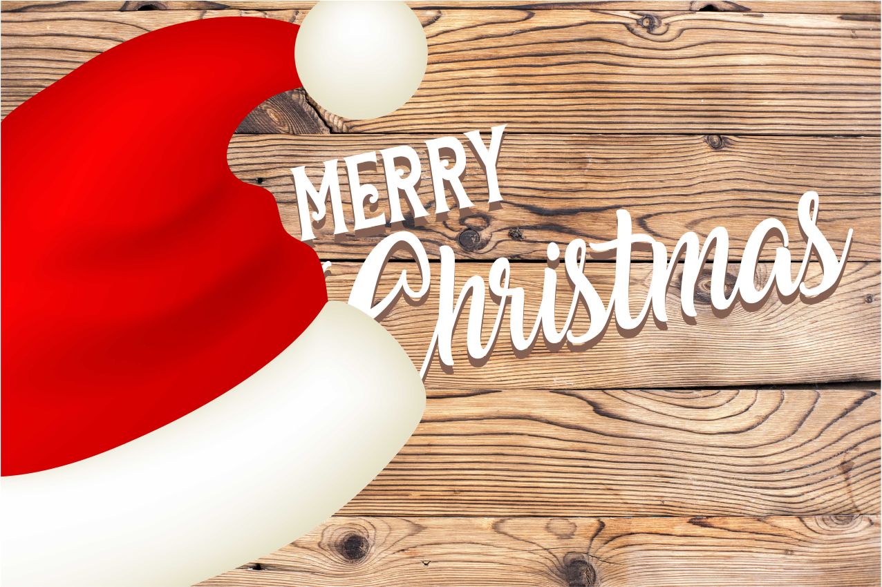 크리스마스 식탁보 축제 산타 모자 - TenStickers