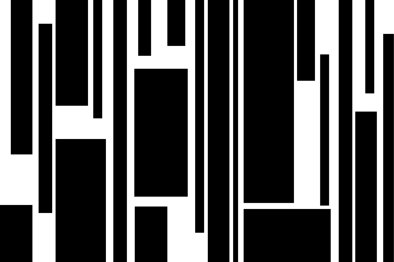 현대식 식탁보 기하학적 테이블 레이아웃 - TenStickers