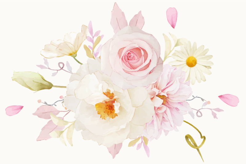 벽난로 카프리초소 꽃꽂이의 기쁨 - TenStickers