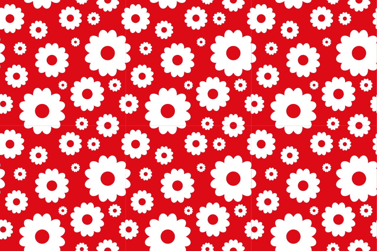 벽난로 카프리초소 식물 프린트 배치 - TenStickers