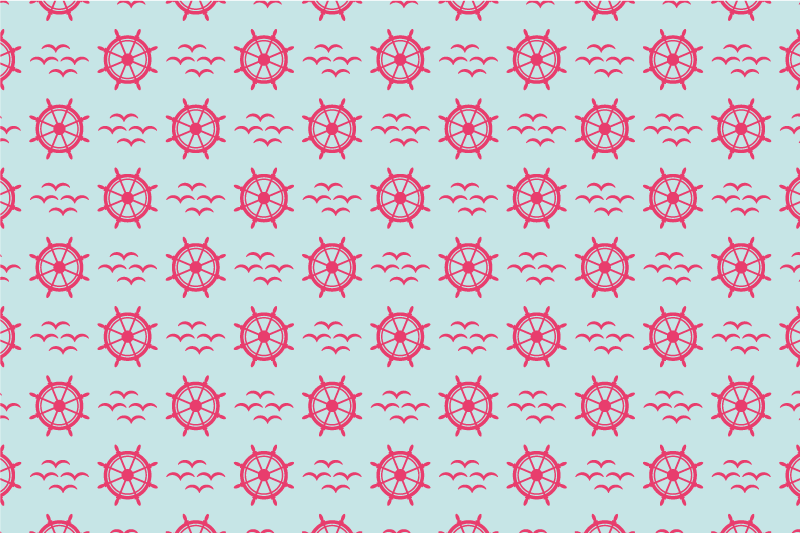 벽난로 카프리초소 항해용 스티어링 휠 - TenStickers