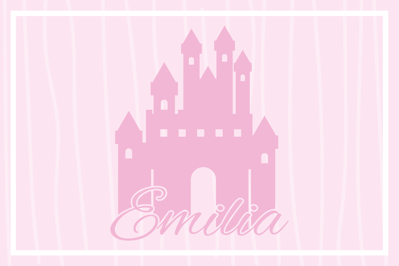 어린 이용 식탁보 성 castle 테마 디자인 - TenStickers