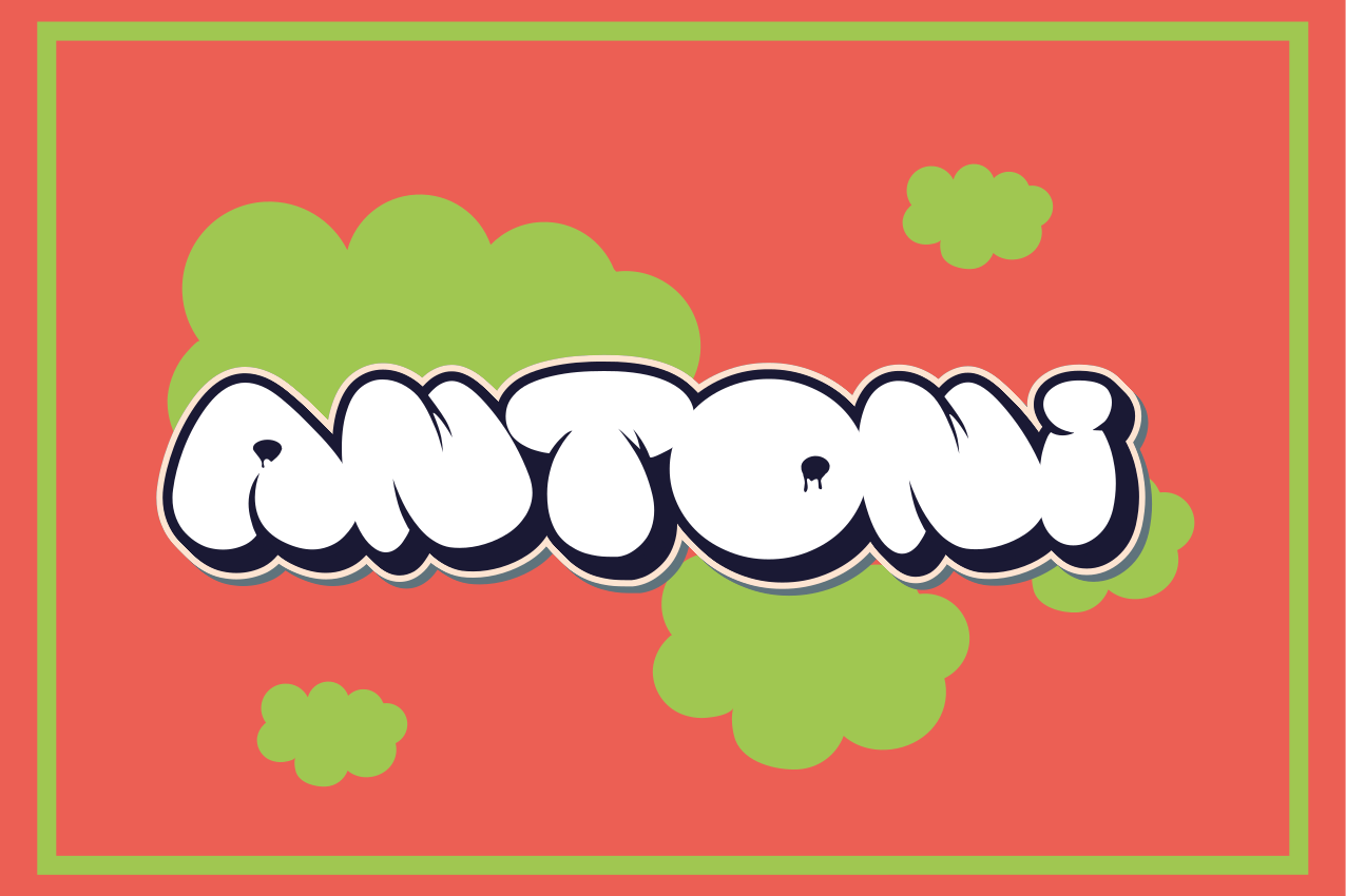 이름이 있는 식탁보 개인화된 재미있는 이름 - TenStickers