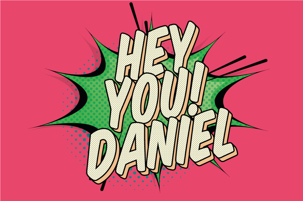 이름이 있는 식탁보 당신만을 위한 맞춤형 - TenStickers