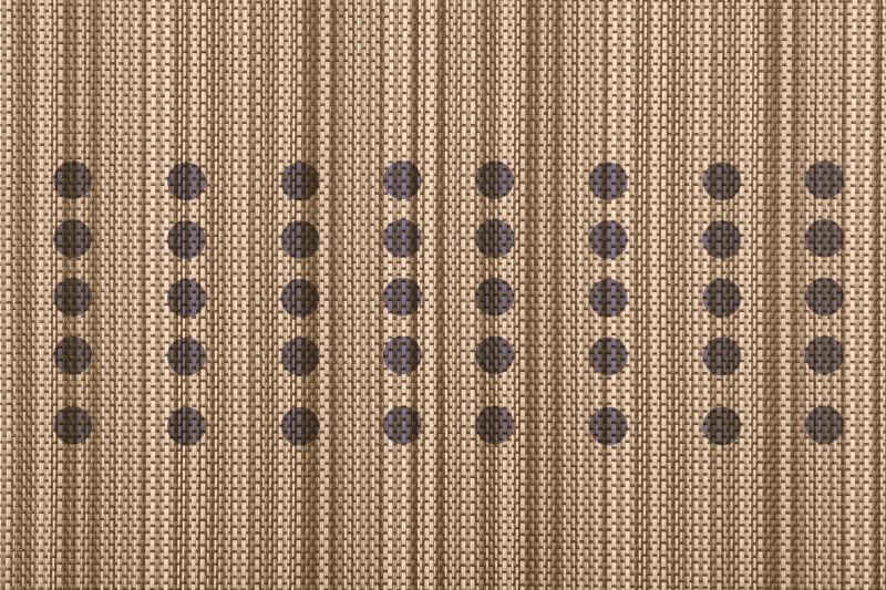 질감이 있는 식탁보 우아한 갈색 표면 - TenStickers