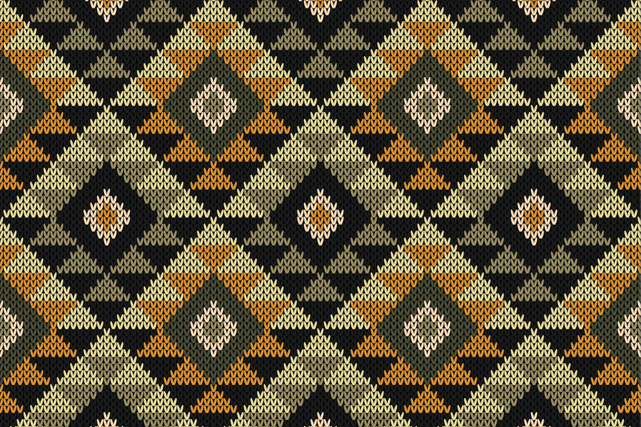 질감이 있는 식탁보 세련된 기하학적 무늬 - TenStickers