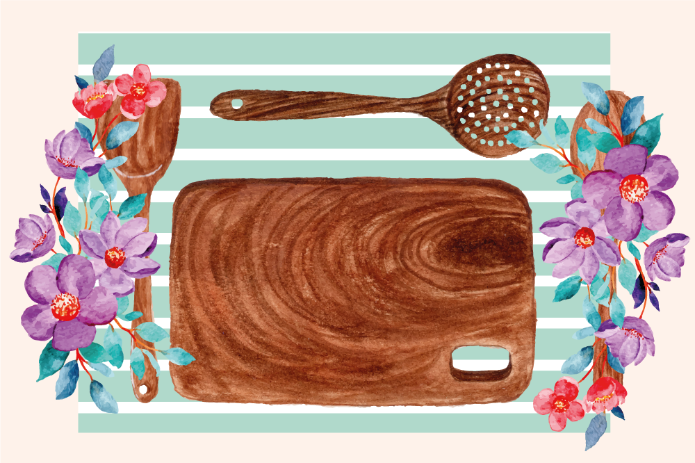 벽난로 카프리초소 우아한 요리 장면 - TenStickers