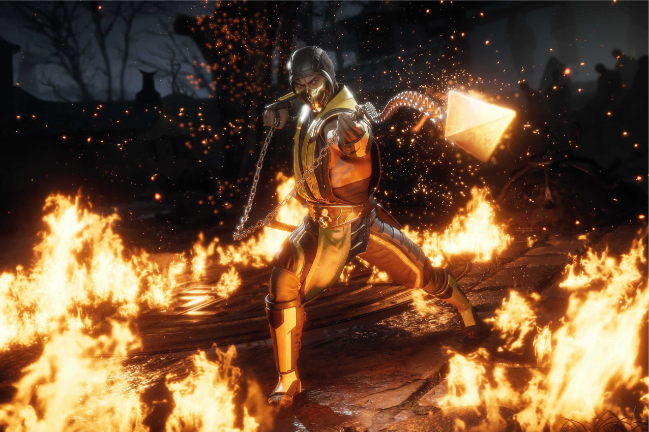 벽난로 카프리초소 강렬한 캐릭터 액션 - TenStickers