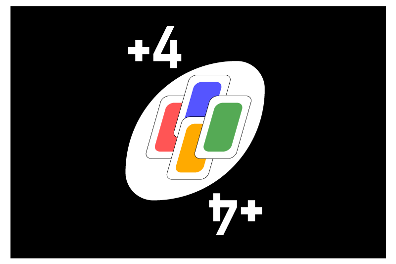 벽난로 카프리초소 카드 게임 영향을 받은 디자인 - TenStickers