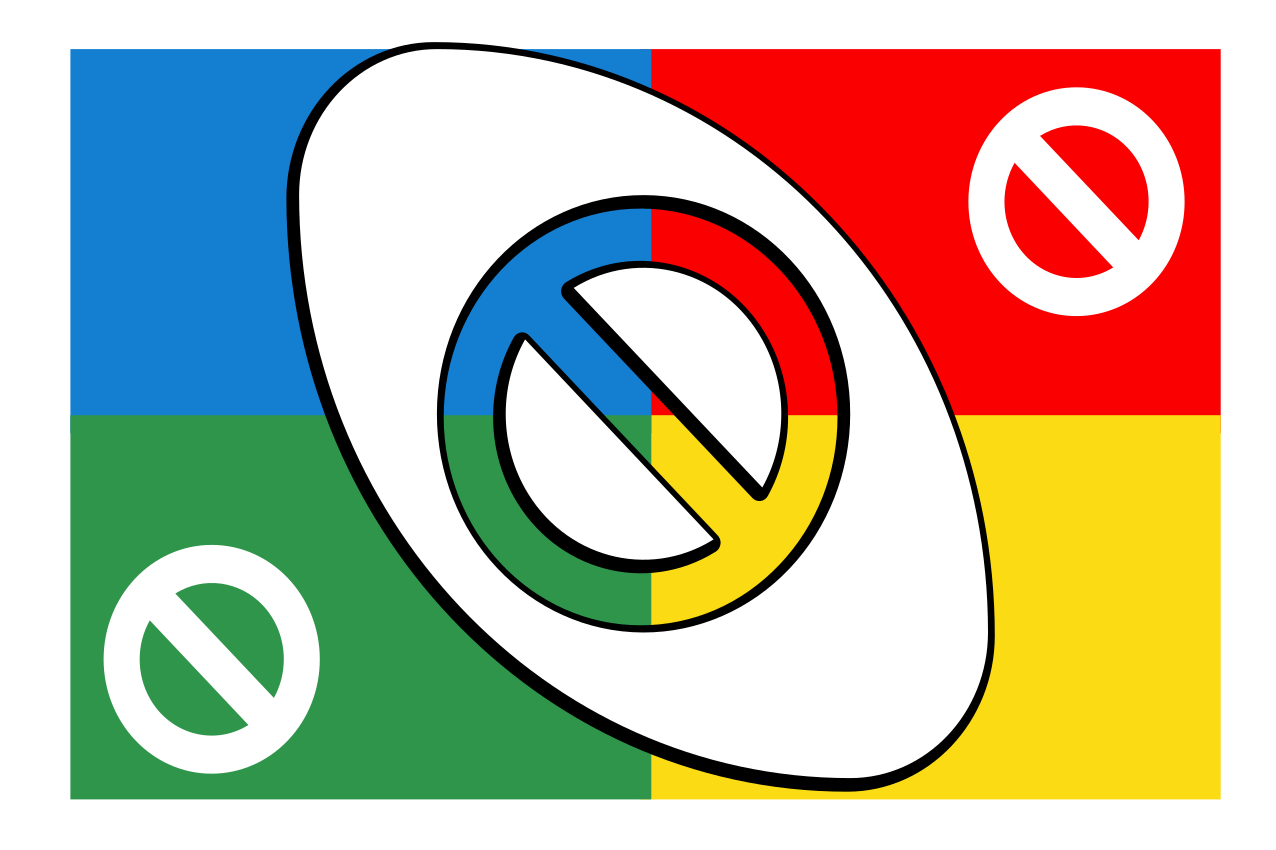 현대식 식탁보 추상적인 다채로운 형태 - TenStickers