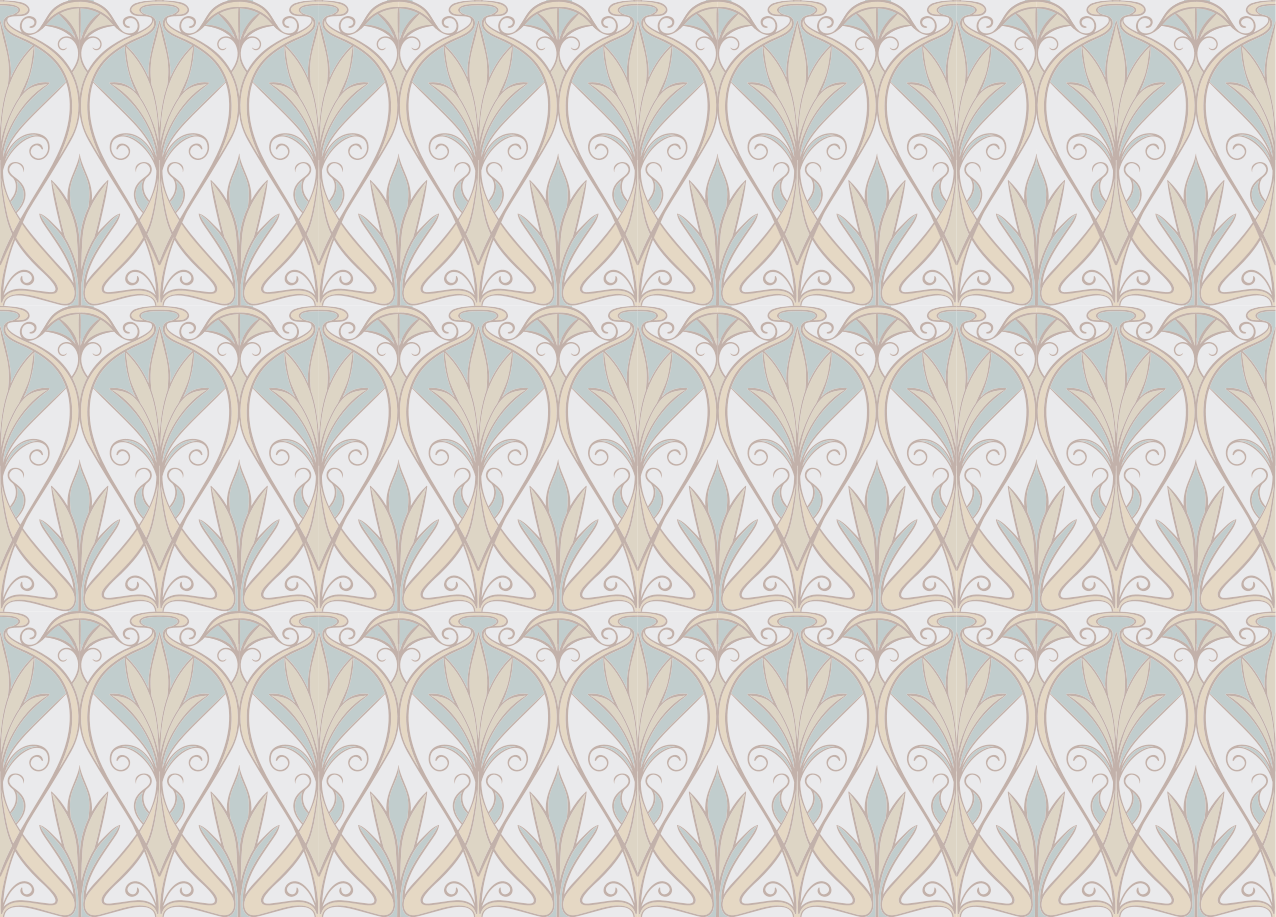 질감이 있는 식탁보 우아한 꽃 구성 - TenStickers