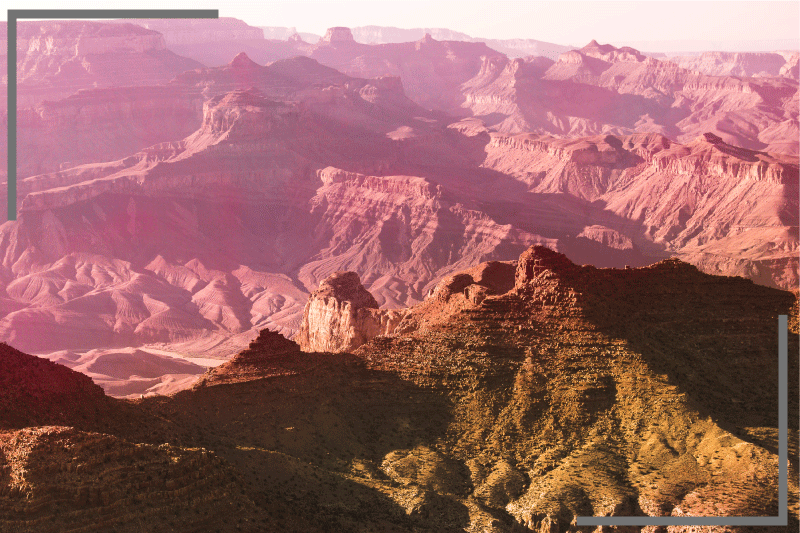 현대식 식탁보 산악 풍경 테이블 매트 - TenStickers