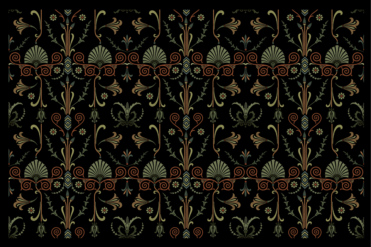 태피스트리 우아한 플레이스매트 - TenStickers