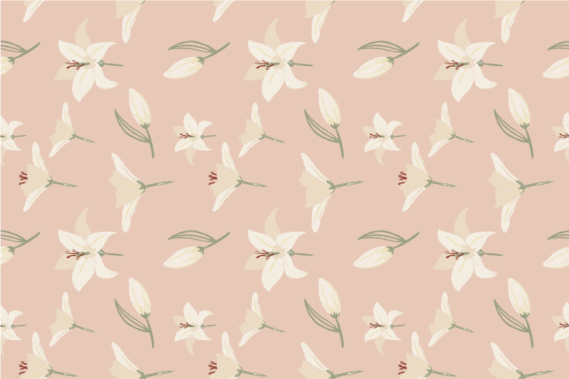 크리스마스 식탁보 플로럴 테이블 리넨 - TenStickers