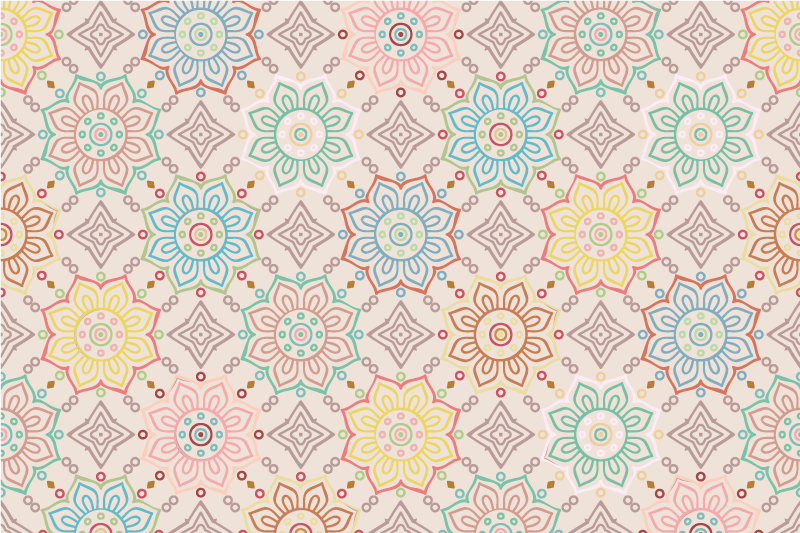 벽난로 카프리초소 생동감 있는 식물 프린트 - TenStickers