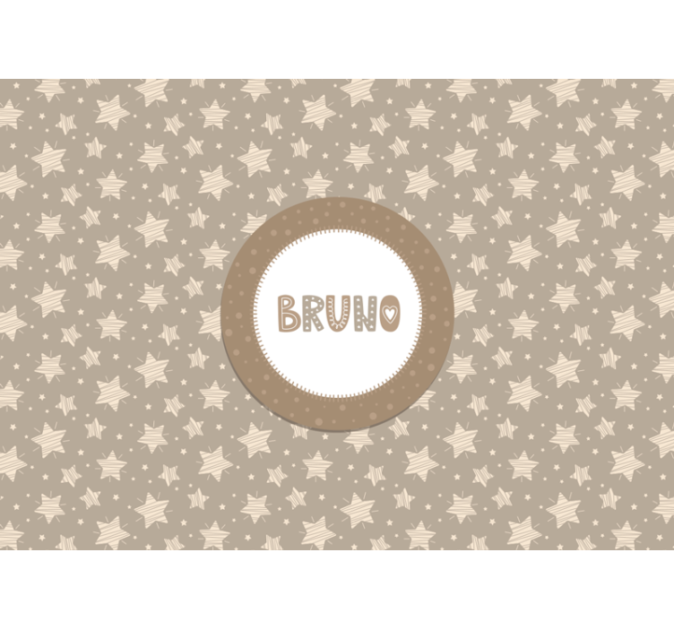 보육 벽 벽화 줄무늬별 - TenStickers