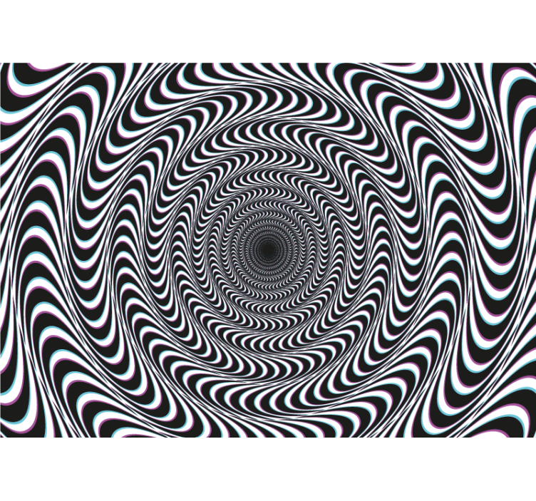 민들레 벽 벽화 최면적인 비전 - TenStickers