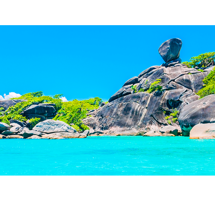 풍경 벽 벽화 열대 바다 풍경 - TenStickers