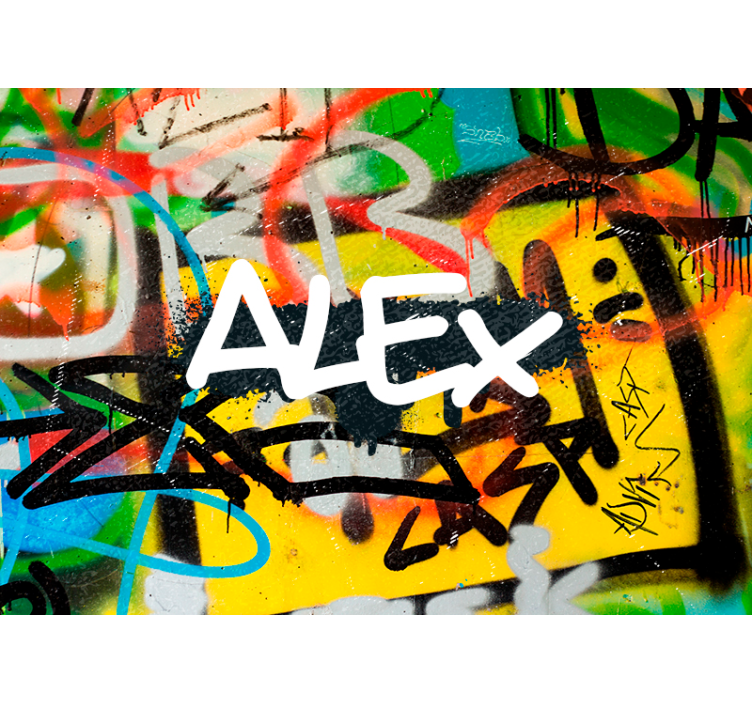 Murales de arte urbano 맞춤형 도시 스프레이 - TenStickers