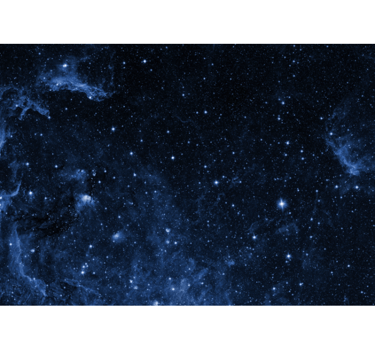 벽화 공간 천체의 별이 빛나는 밤 - TenStickers