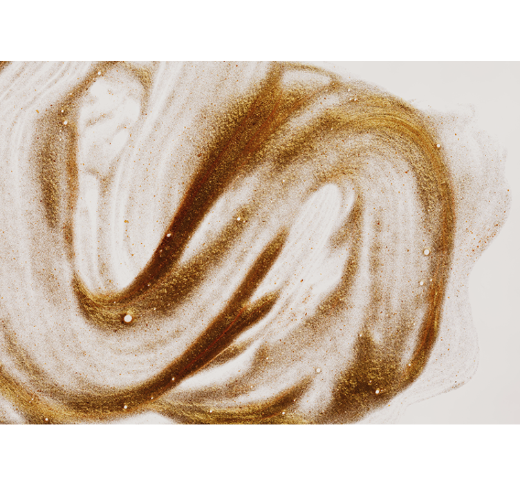 황금빛 모래 사막 벽 벽화 - TenStickers