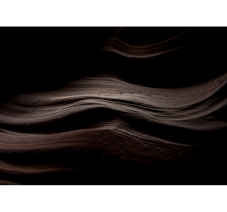 질감과 패턴 벽 벽화 지구의 파도 - TenStickers