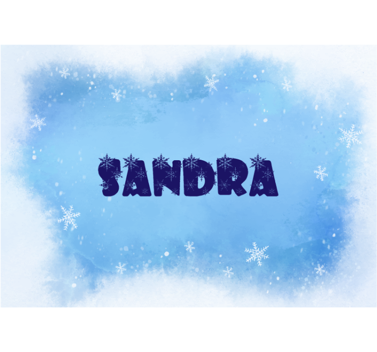 맞춤형 벽 벽화 사용자 정의 이름 생성 - TenStickers