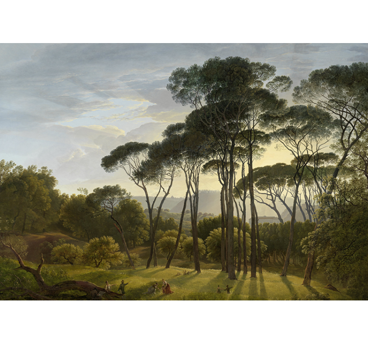 포토 뮤럴 자연 숲의 햇살 - TenStickers