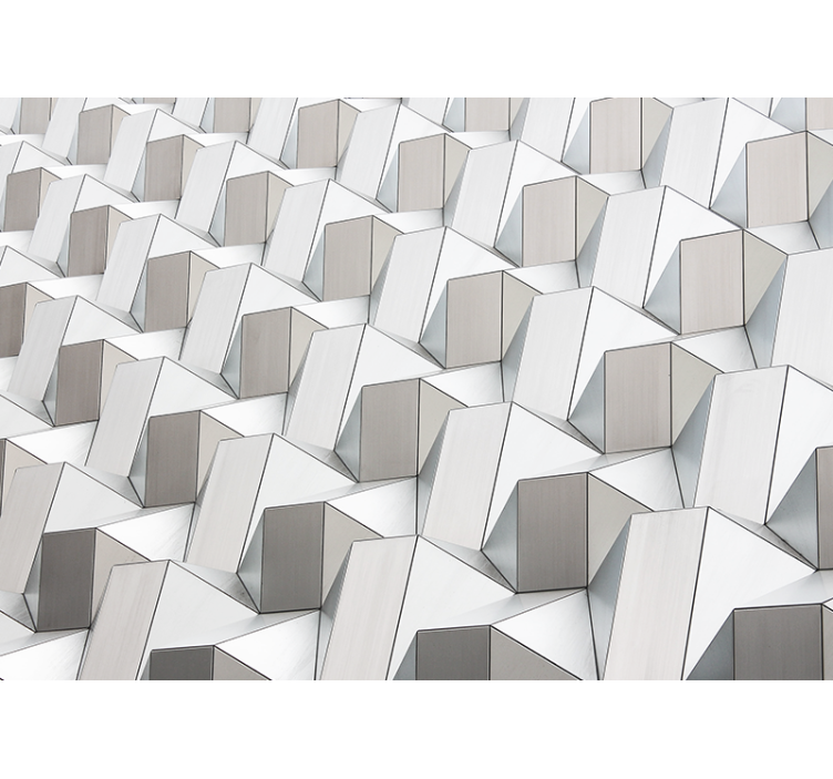 질감과 패턴 벽 벽화 기하학적 질감 표면 - TenStickers